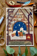 Cozy Autumn Postcard