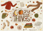 Cozy Things Postcard