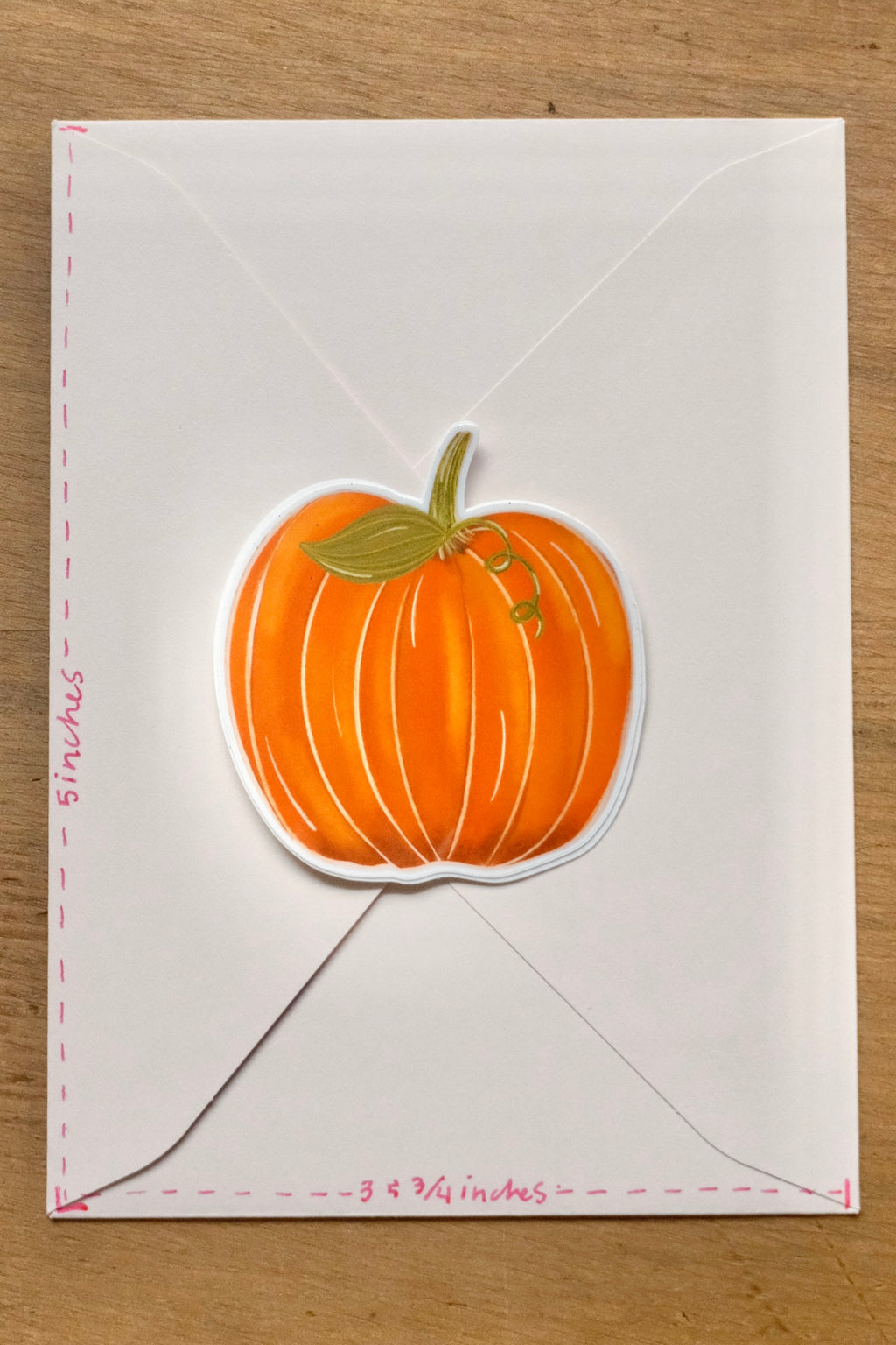 Fall Pumpkin Sticker
