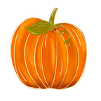 Fall Pumpkin Sticker
