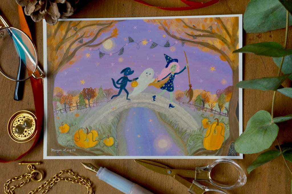 Spooky Season Postcard