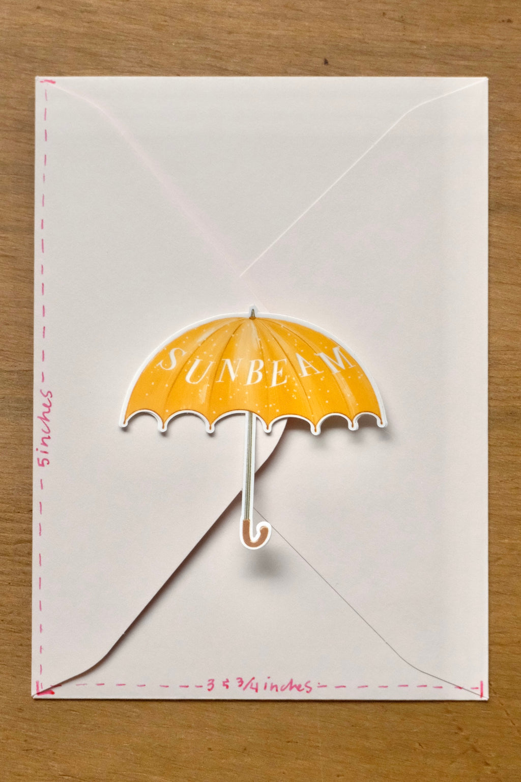 Sunbeam Umbrella Sticker