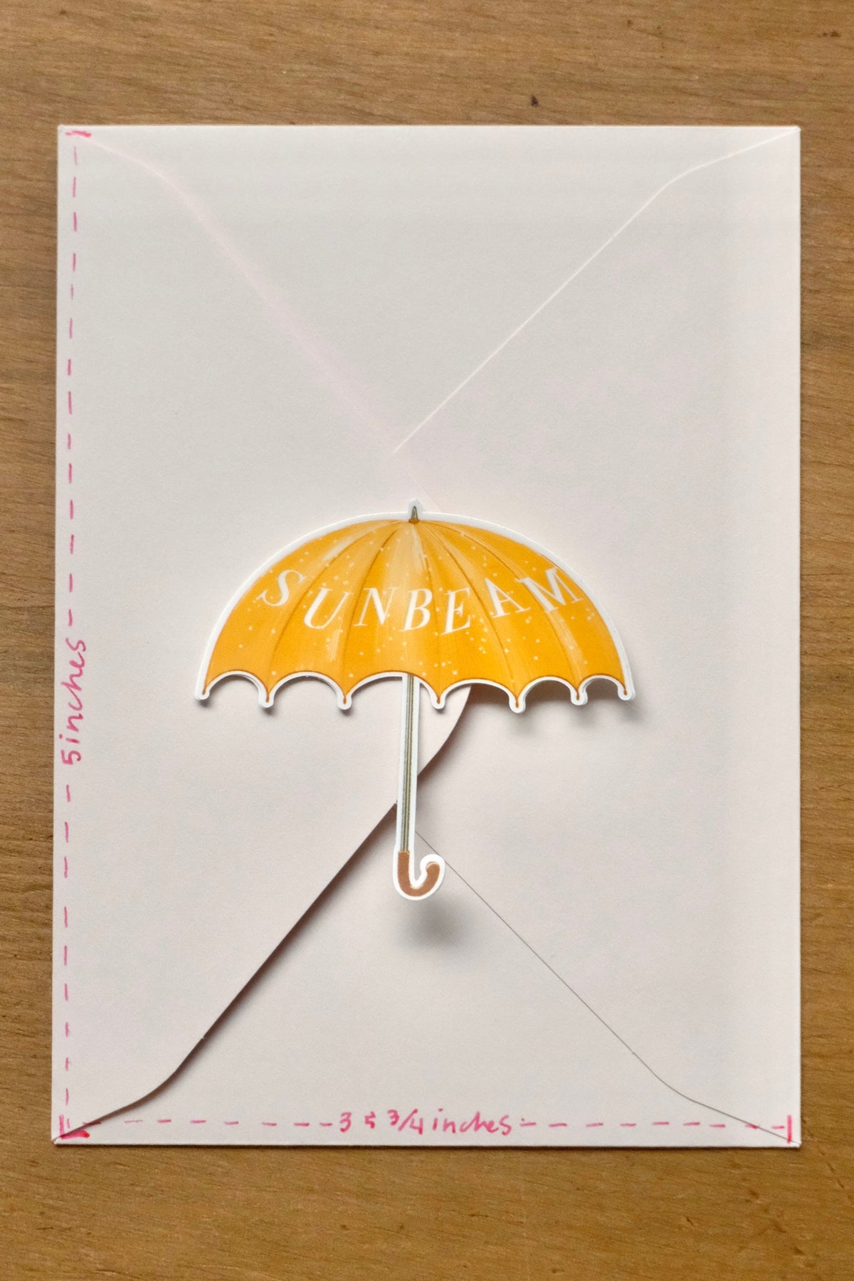 Sunbeam Umbrella Sticker
